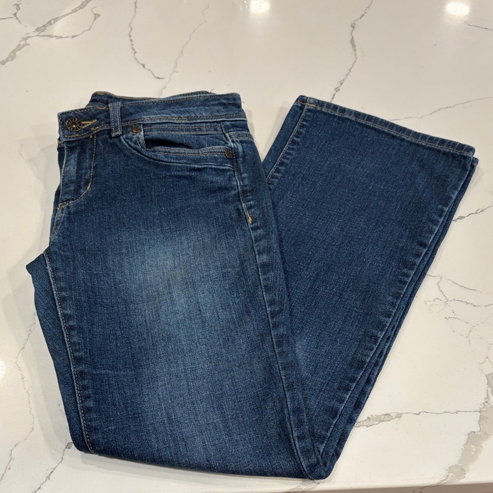 Simply Vera Vera Wang Women's Dark Blue Bootcut Jeans